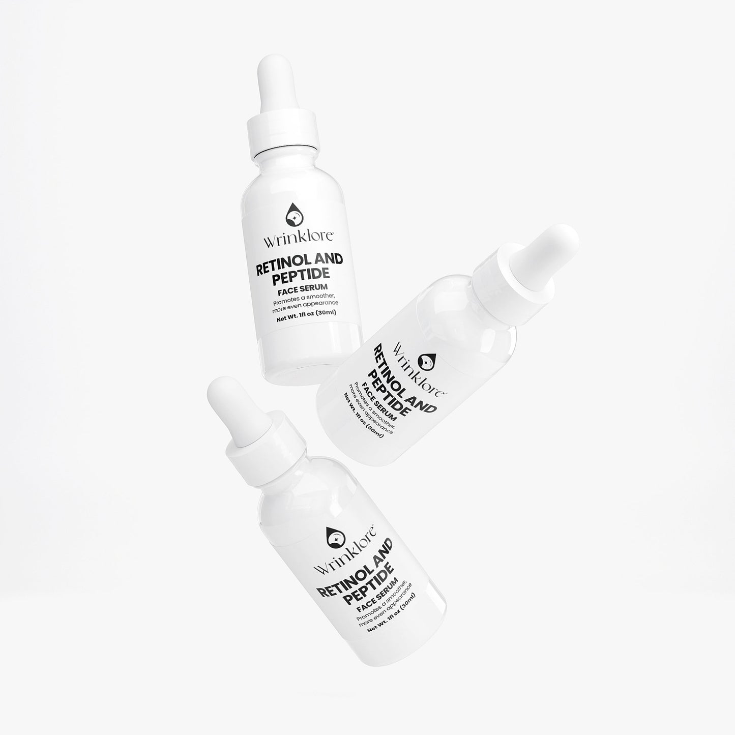 Wrinklore™ Retinol and Peptide Face Serum