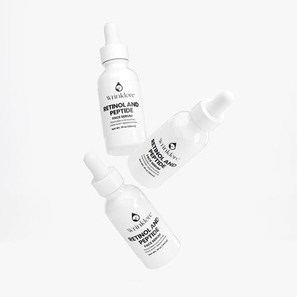 Wrinklore™ Retinol and Peptide Face Serum